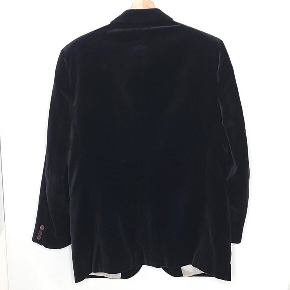 College Hall Velvet Boyfriend Women's Jacket - Picture 5 of 7